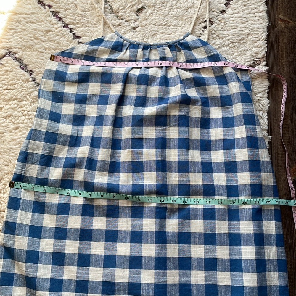 NWT Comme Toi Check Shift Style Dress Size Small - Picture 7 of 10